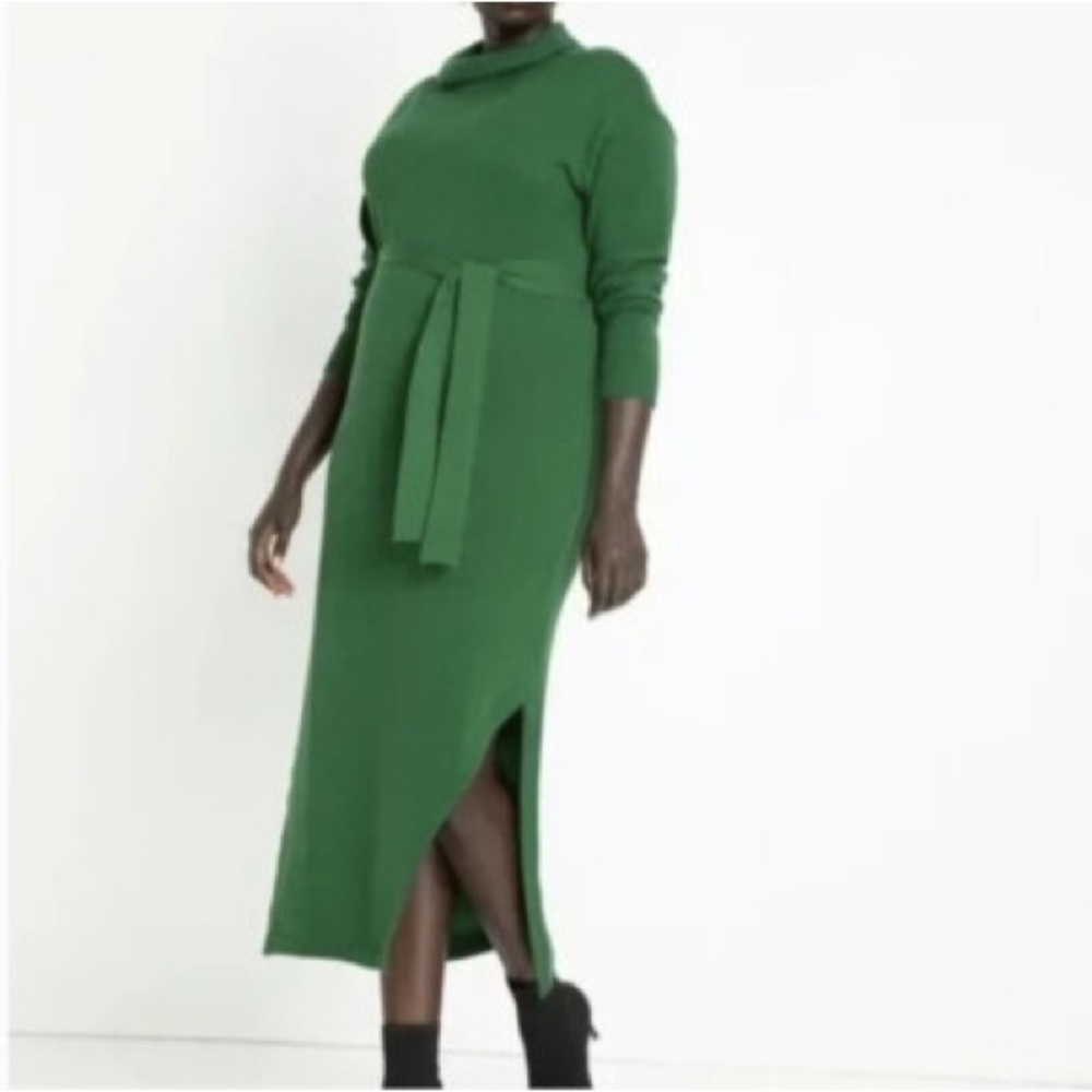 Eloquii Vibrant Green Pullover